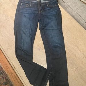 AG stilt mid rise jeans- size 30R